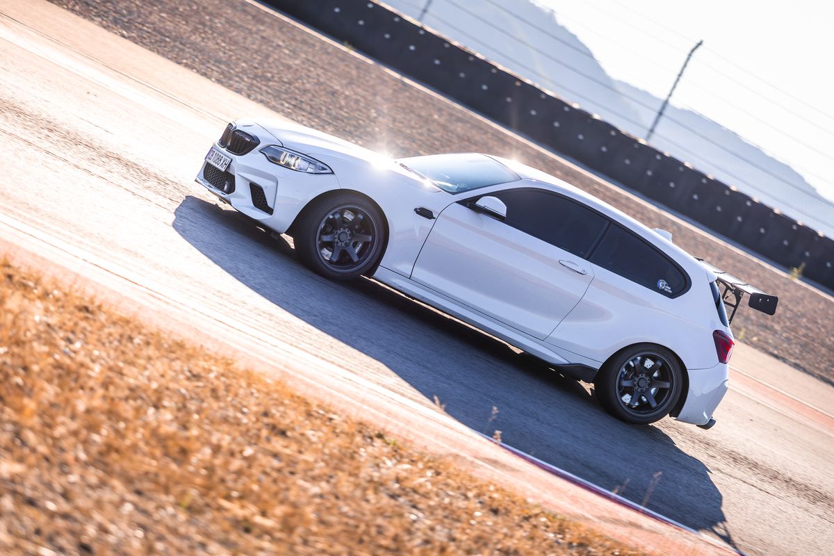 BMW M2 in the evening light