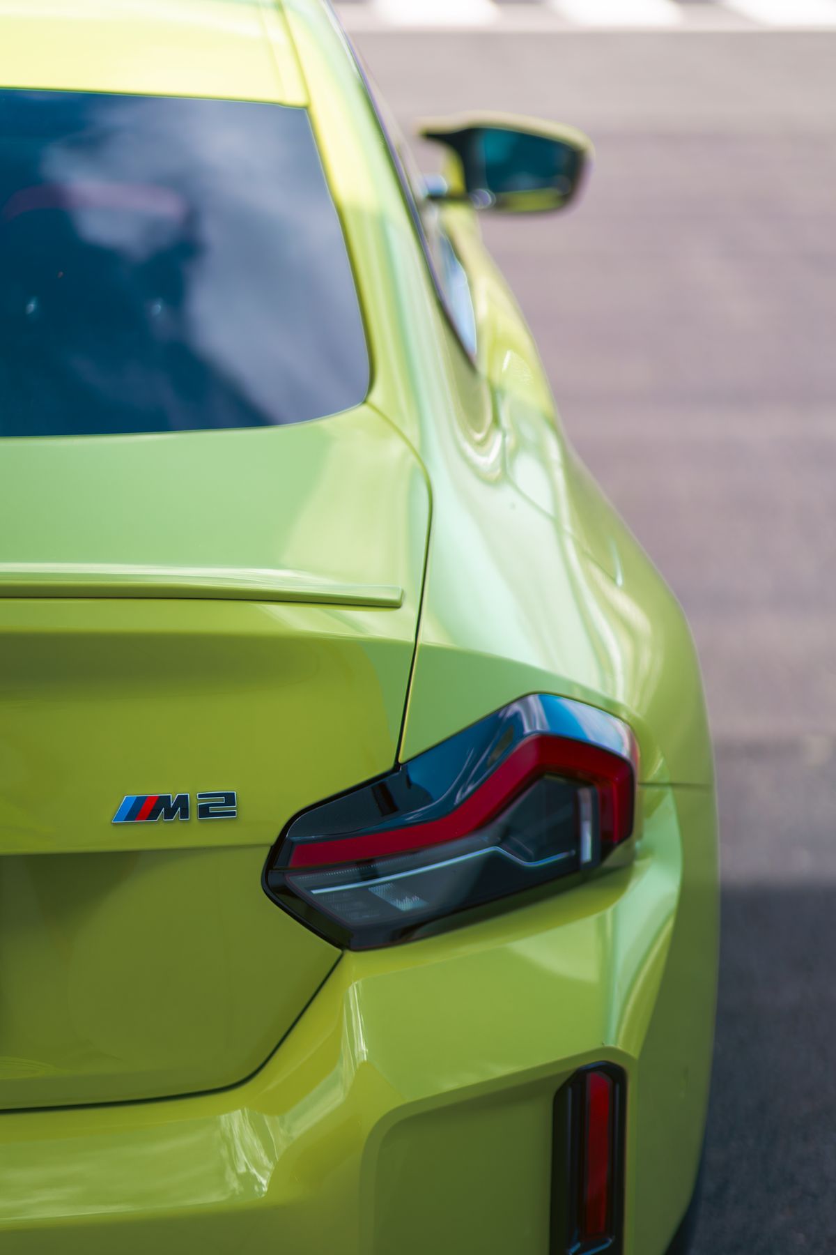 M2 rear light detail